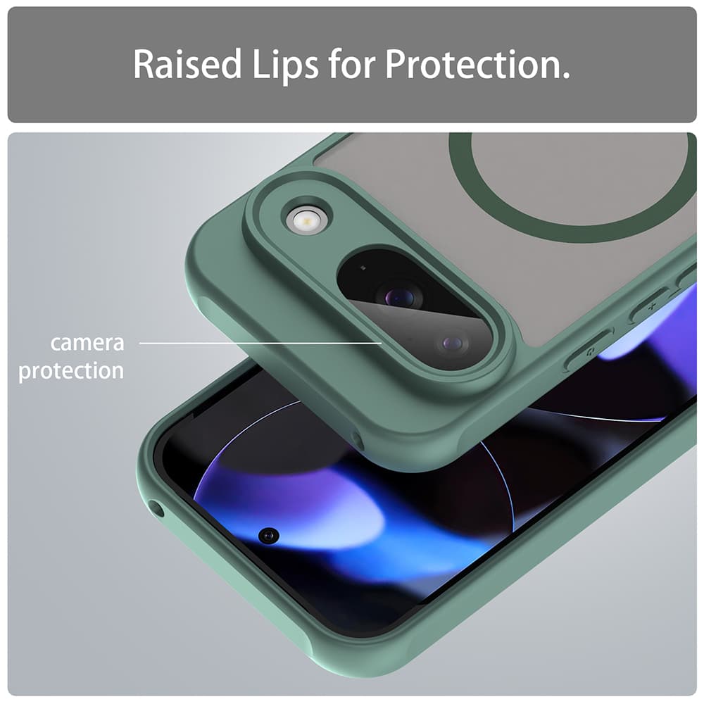 Techsuit HaloFrost II MagSafe pro Google Pixel 9 zelená - náhled 4