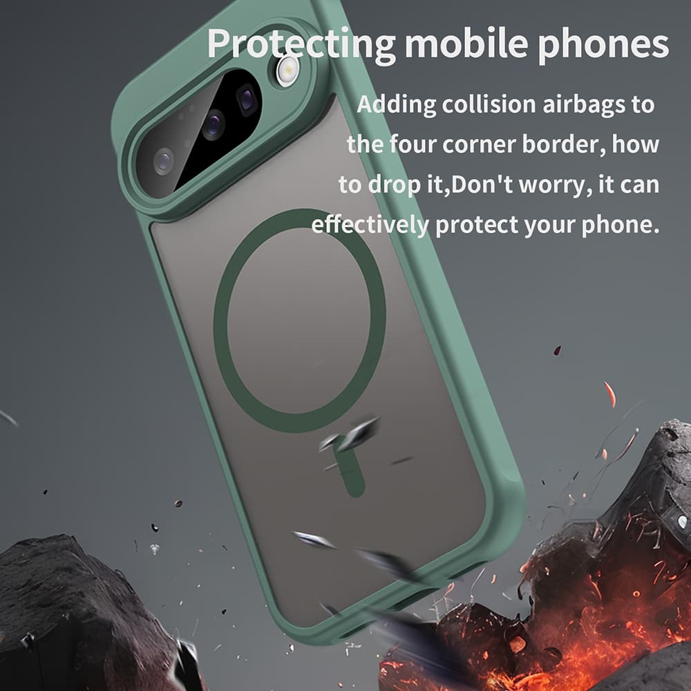 Techsuit HaloFrost II MagSafe pro Google Pixel 10 zelená - náhled 4