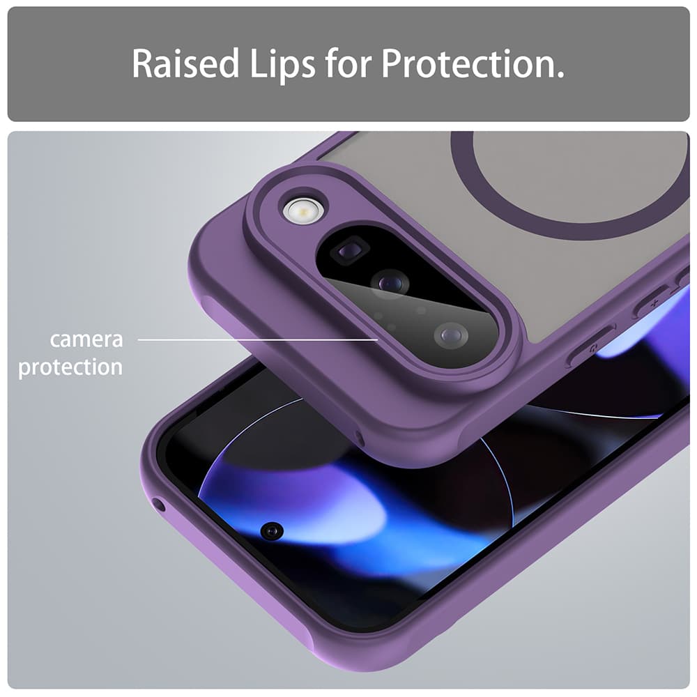 Techsuit HaloFrost II MagSafe pro Google Pixel 10 fialová - náhled 4
