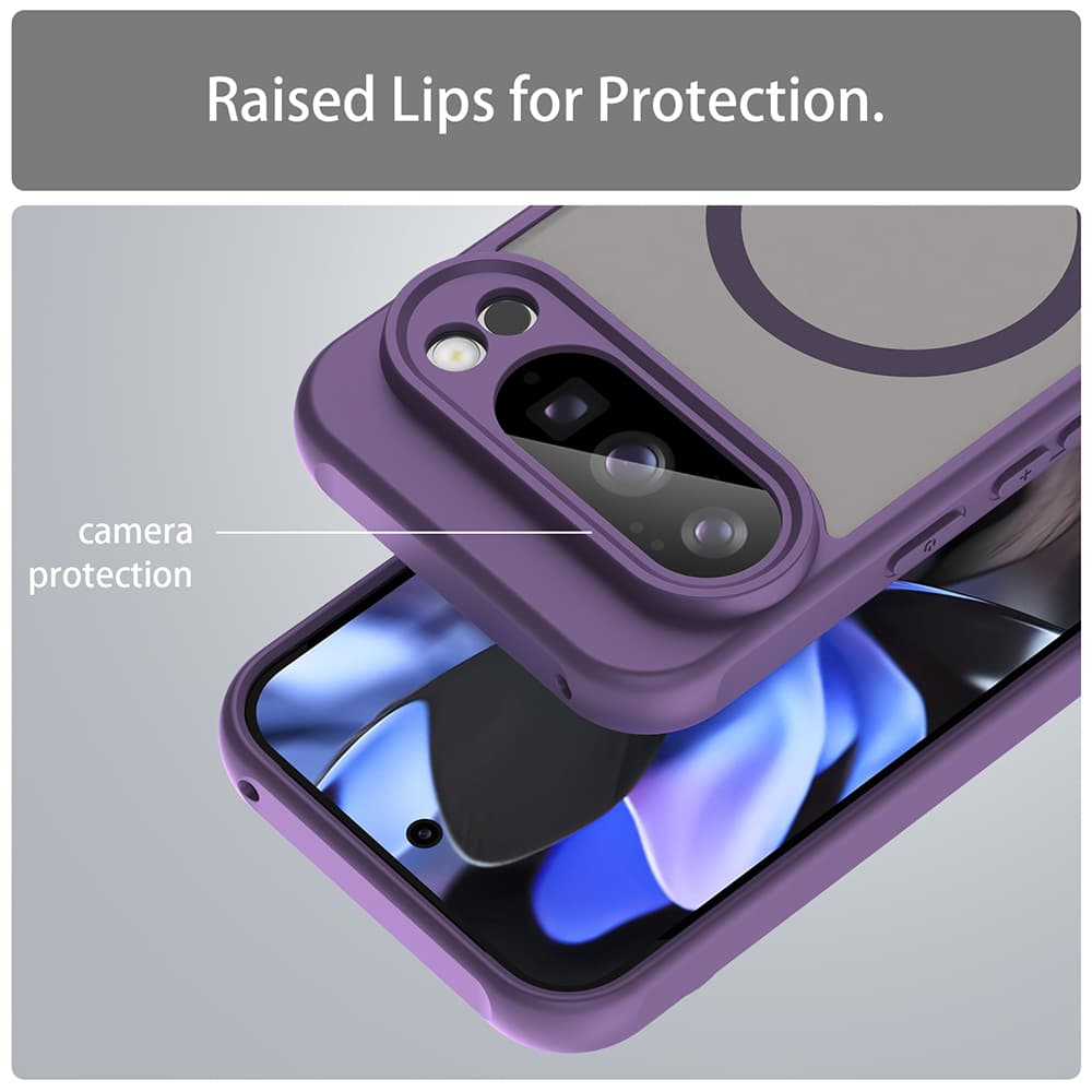 Techsuit HaloFrost II MagSafe Google Pixel 10 Pro fialová - náhled 4