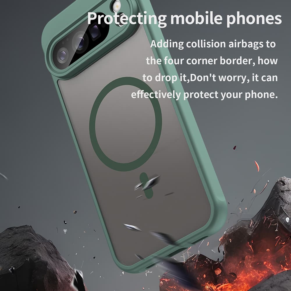 Techsuit HaloFrost II MagSafe pro Google Pixel 10 Pro XL zelená - náhled 4