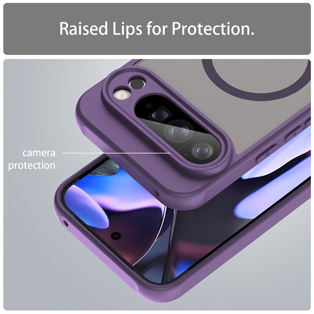 Techsuit HaloFrost II MagSafe Google Pixel 10 Pro XL Fialová - náhled 4