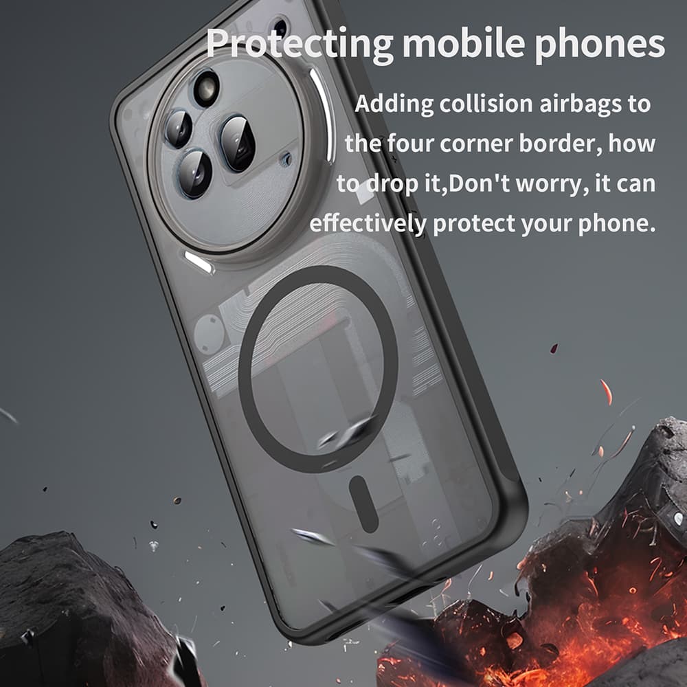 Techsuit HaloFrost II MagSafe pro Nothing Phone (3a) Pro černý - náhled 4