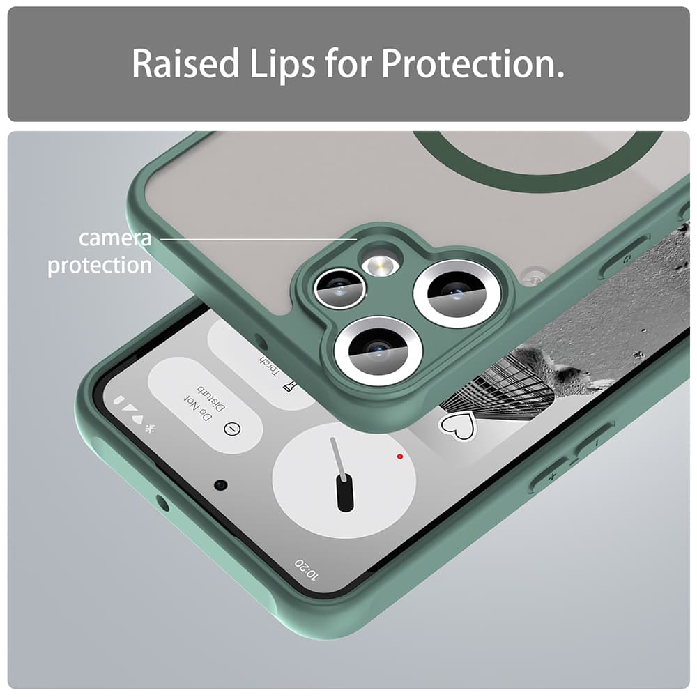 Techsuit HaloFrost II MagSafe pro Nothing CMF Phone 2 Pro zelený - náhled 4