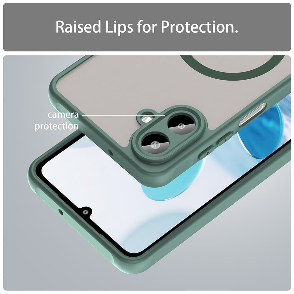 Techsuit HaloFrost II MagSafe pro Samsung Galaxy A07 4G zelený - náhled 4