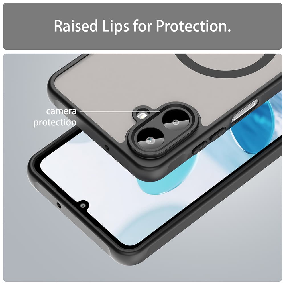 Techsuit HaloFrost II MagSafe pro Samsung Galaxy A07 4G černý - náhled 4