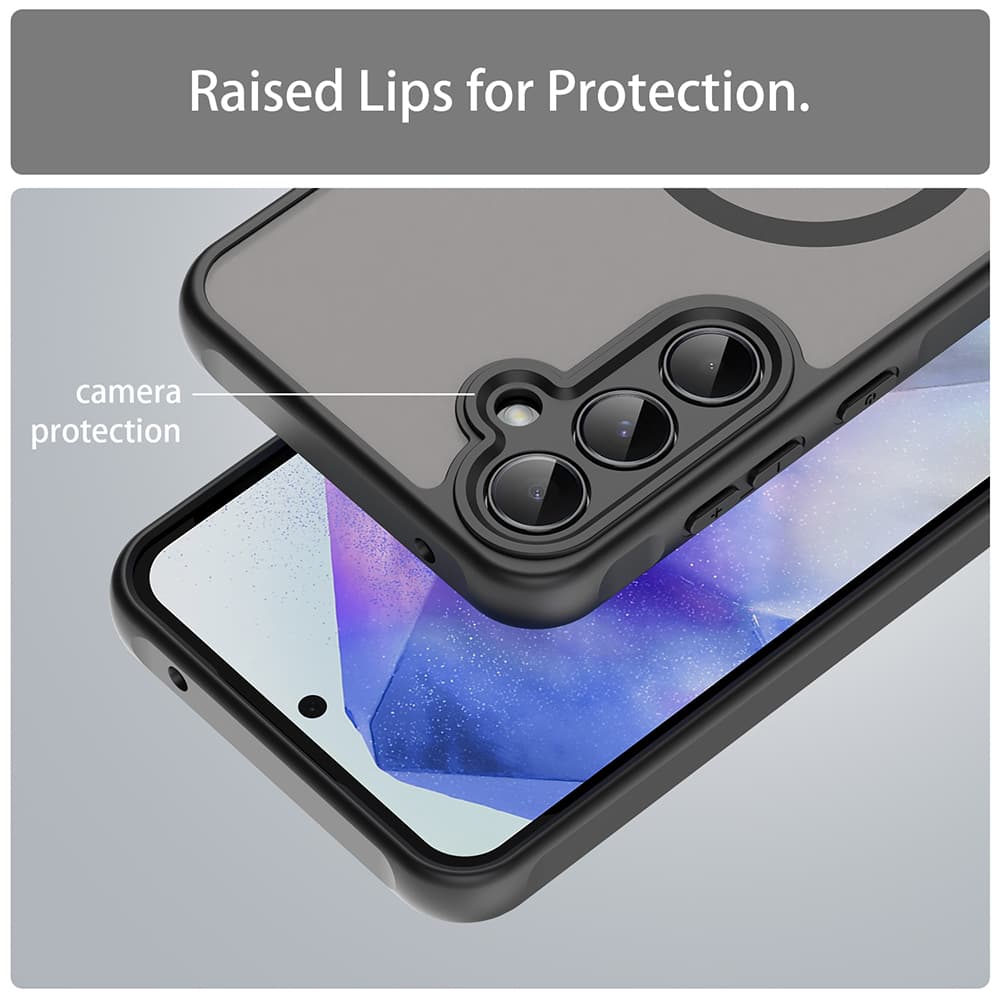 Techsuit HaloFrost II MagSafe pro Samsung Galaxy A35 5G černá - náhled 4