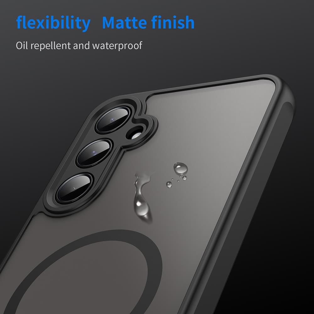 Techsuit HaloFrost II MagSafe pro Samsung Galaxy A55 5G černý - náhled 4