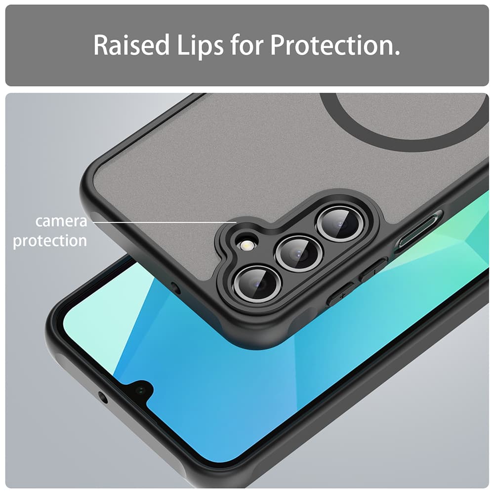Techsuit HaloFrost II MagSafe pro Samsung Galaxy A16 4G A16 5G černá - náhled 4
