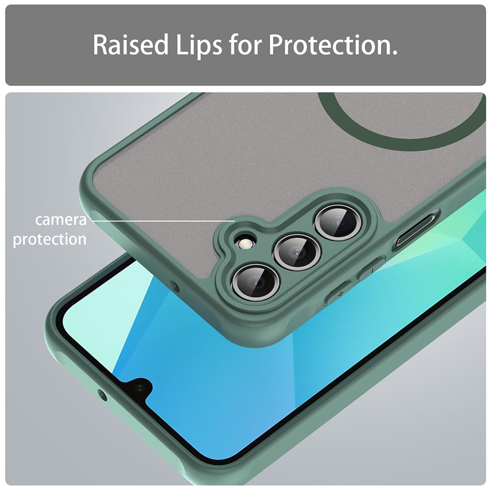 Techsuit HaloFrost II MagSafe pro Samsung Galaxy A16 4G A16 5G zelená - náhled 4