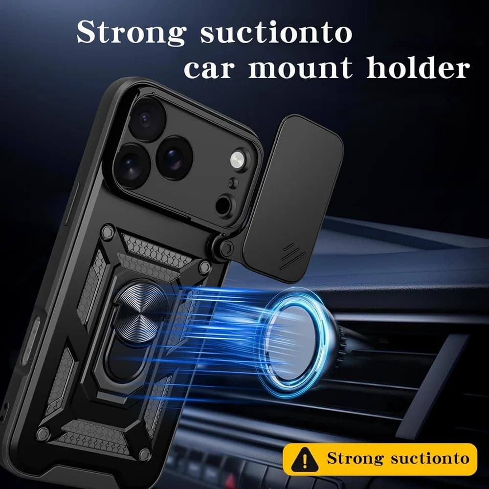 Techsuit CamShield Series iPhone 17 Pro růžově zlatý - náhled 4
