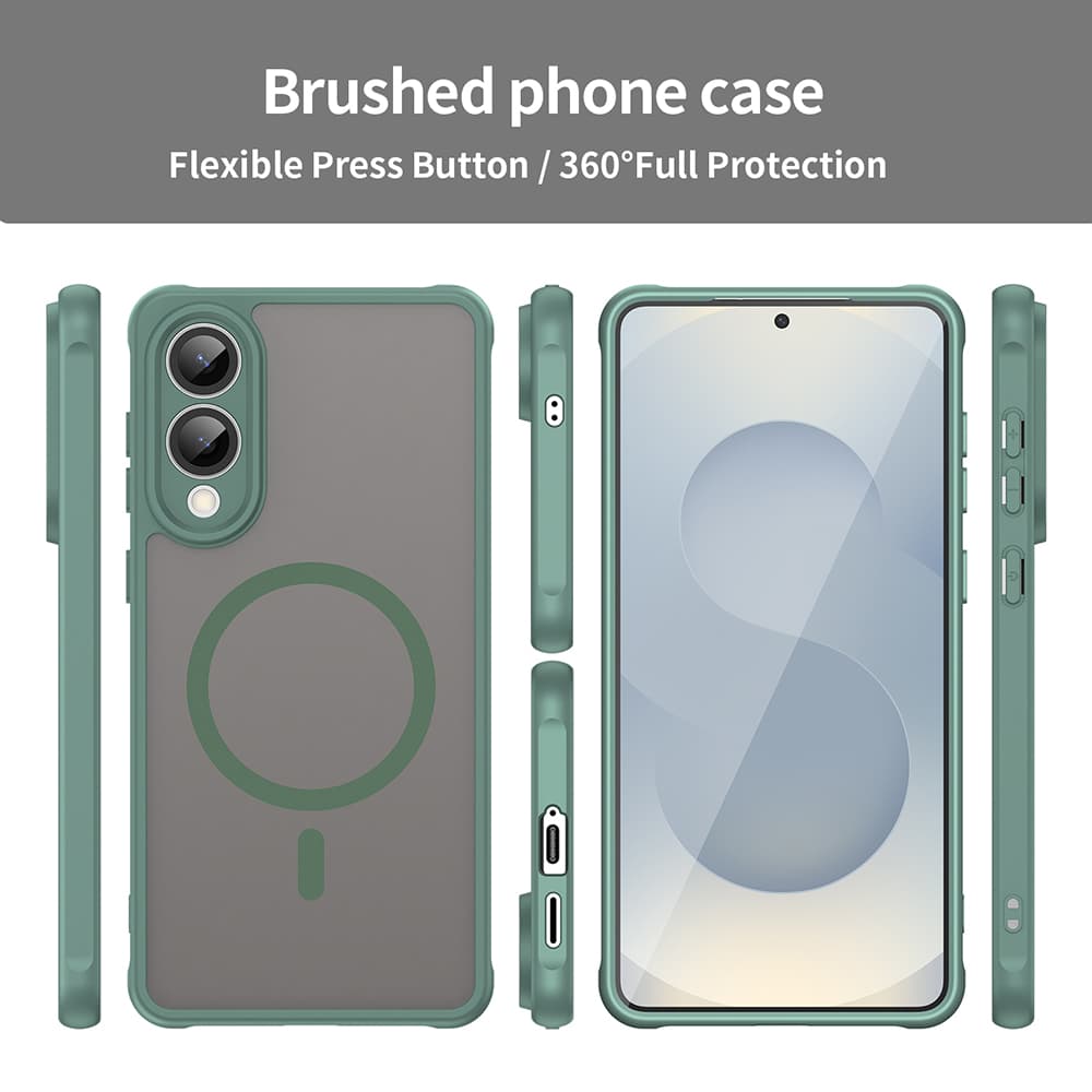 Techsuit HaloFrost II MagSafe pro Samsung Galaxy S25 Edge zelená - náhled 4