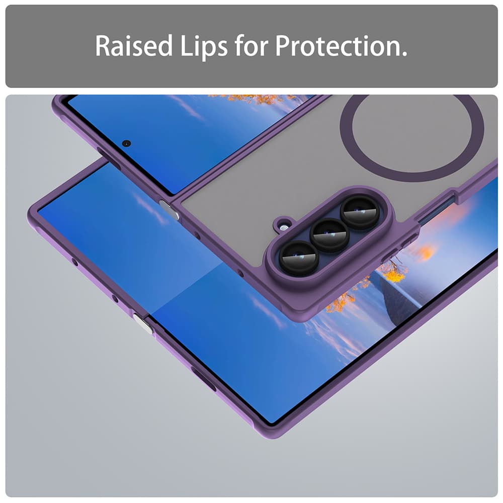 Techsuit HaloFrost II MagSafe pro Samsung Galaxy Z Fold7 fialová - náhled 4