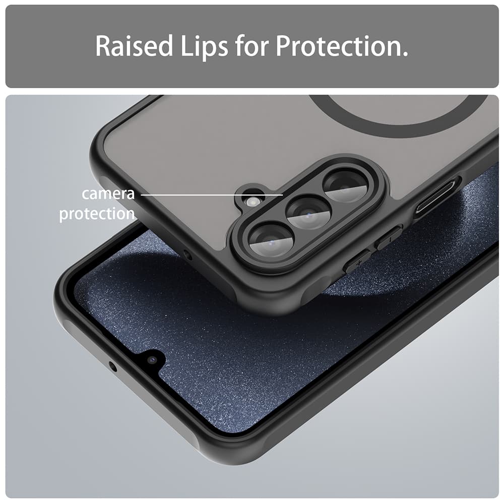 Techsuit HaloFrost II MagSafe pro Samsung Galaxy A17 5G A17 4G černá - náhled 4