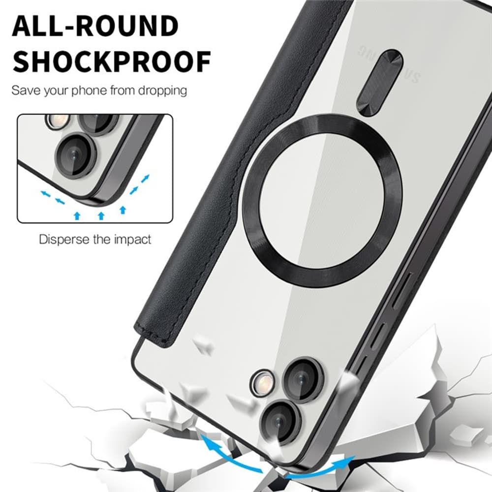 Pouzdro na knihu Techsuit SmartMag pro Samsung Galaxy A05 černé - náhled 4