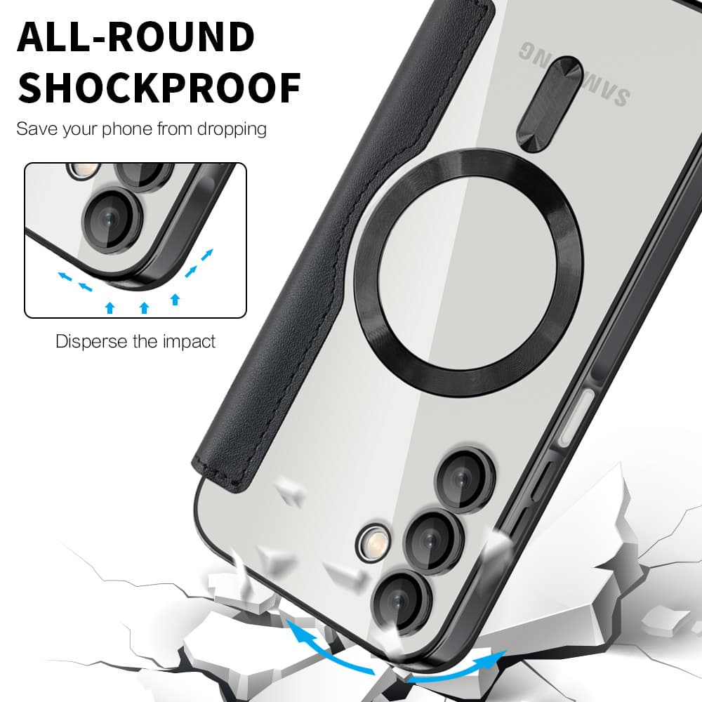 Pouzdro na knihu Techsuit SmartMag pro Samsung Galaxy A15 4G / A15 5G černé - náhled 4