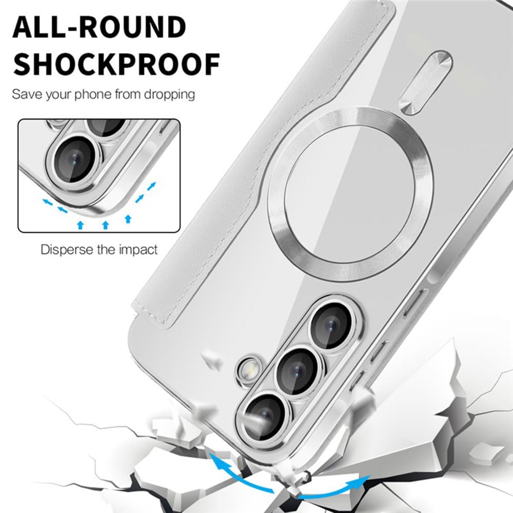 Pouzdro na knihu Techsuit SmartMag pro Samsung Galaxy A36 5G šedé - náhled 4