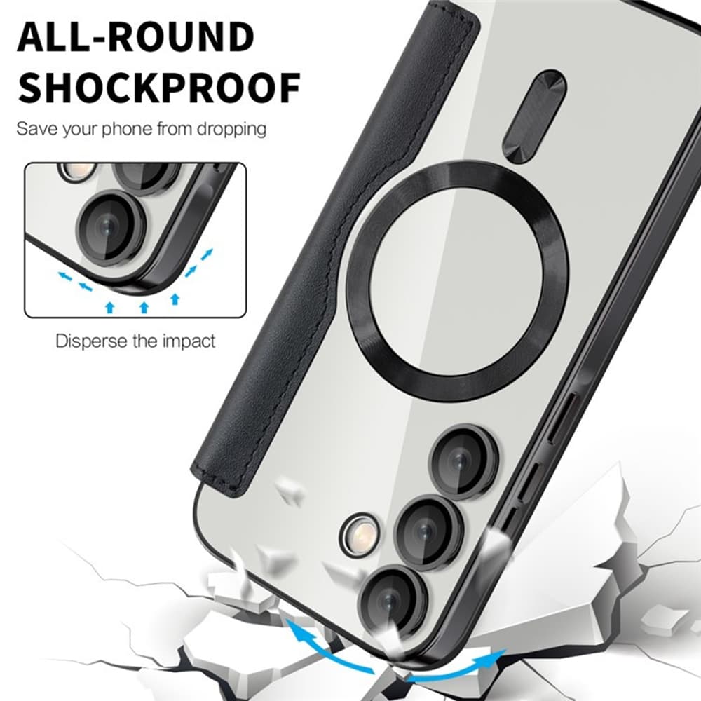Pouzdro na knihu Techsuit SmartMag pro Samsung Galaxy A35 5G černé - náhled 4