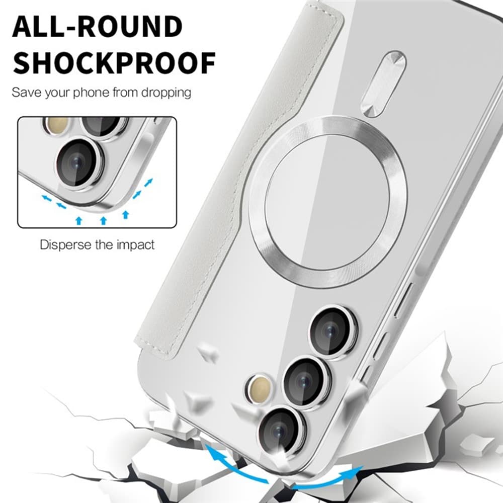 Pouzdro na knihu Techsuit SmartMag pro Samsung Galaxy A35 5G šedé - náhled 4