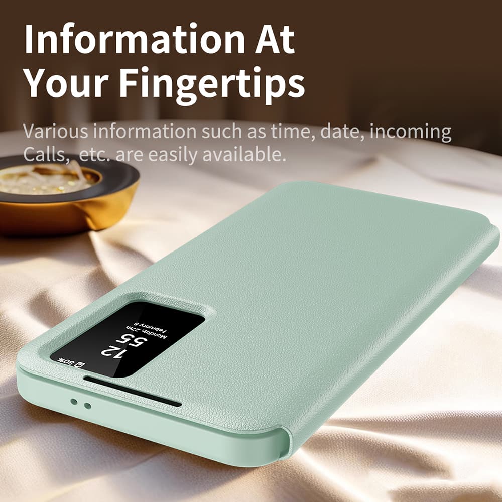 Techsuit SmartView Series pro Samsung Galaxy A56 5G zelená - náhled 4