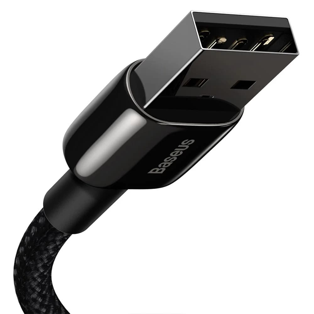 Baseus Data Cable Tungsten Gold USB-A na Lightning 2m černý - náhled 4
