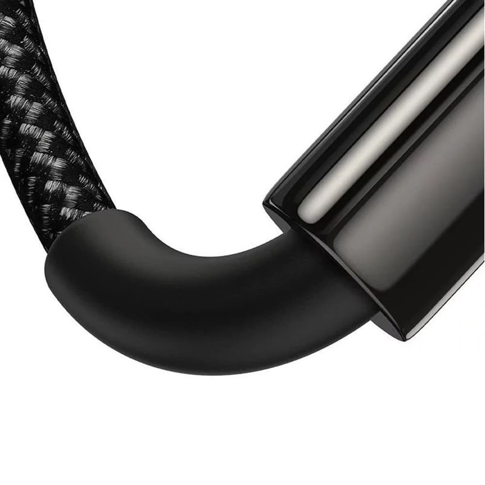 Baseus Data Cable Tungsten Gold USB na Type-C Super Fast Charge 100W 1m černý - náhled 4
