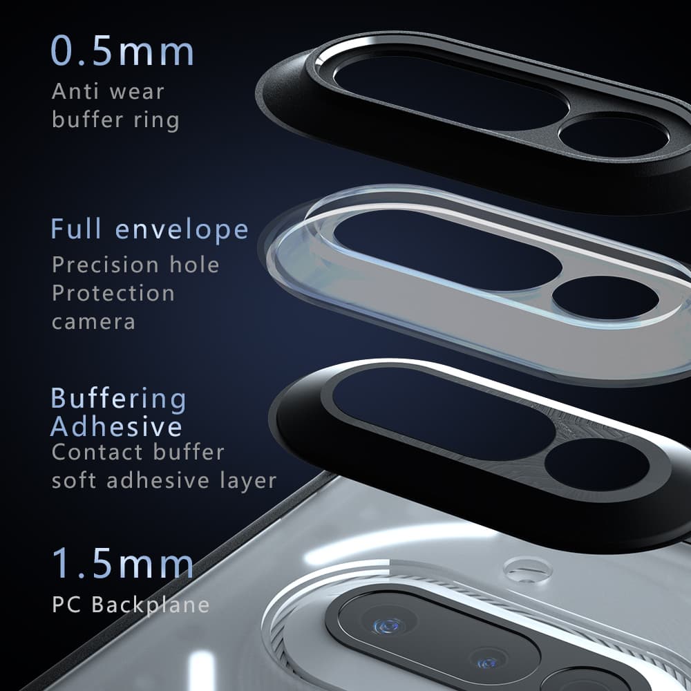 Techsuit PureFrost MagSafe pro Nothing Phone (3a) v matné černé - náhled 4