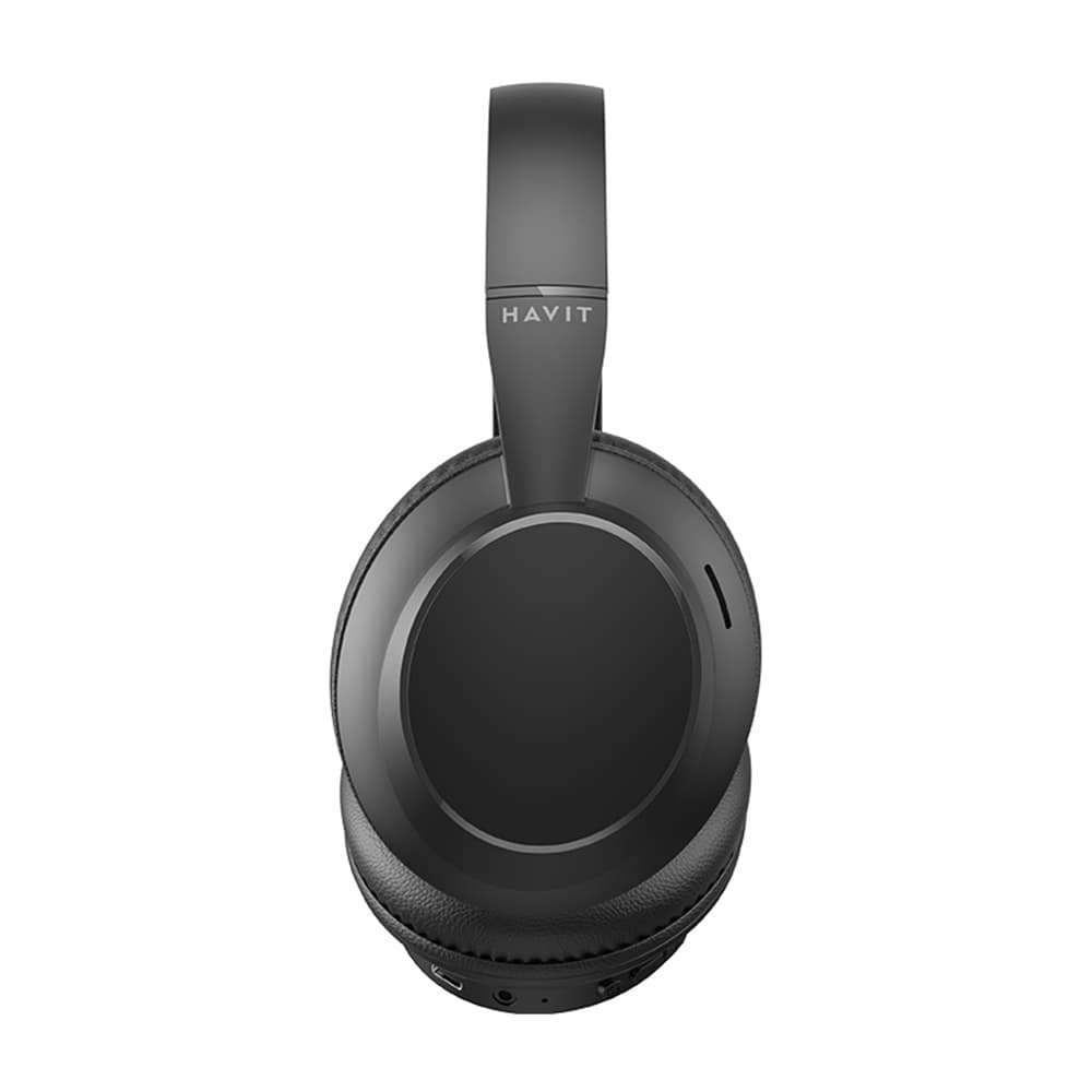 Havit bezdrátová sluchátka H619BT na uši Bluetooth černá - náhled 4