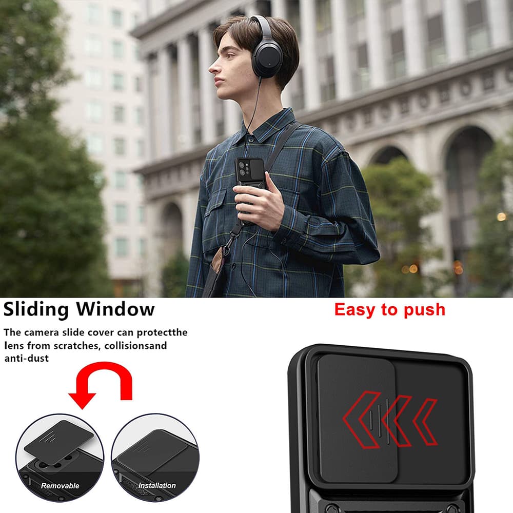 Pouzdro Techsuit CamShield Series Honor 400 Pro růžově zlaté - náhled 4