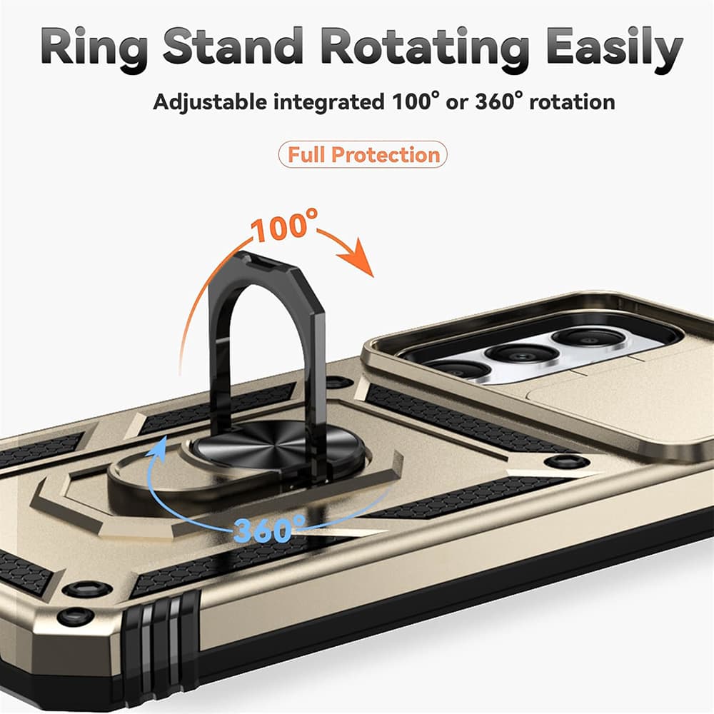 Techsuit CamShield Series pro Oppo Reno13 F 4G Reno13 F 5G Reno13 FS 5G zlatá - náhled 4