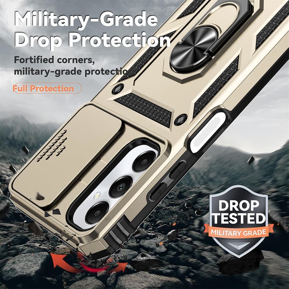 Pouzdro Techsuit CamShield Series Honor 400 růžově zlaté - náhled 4