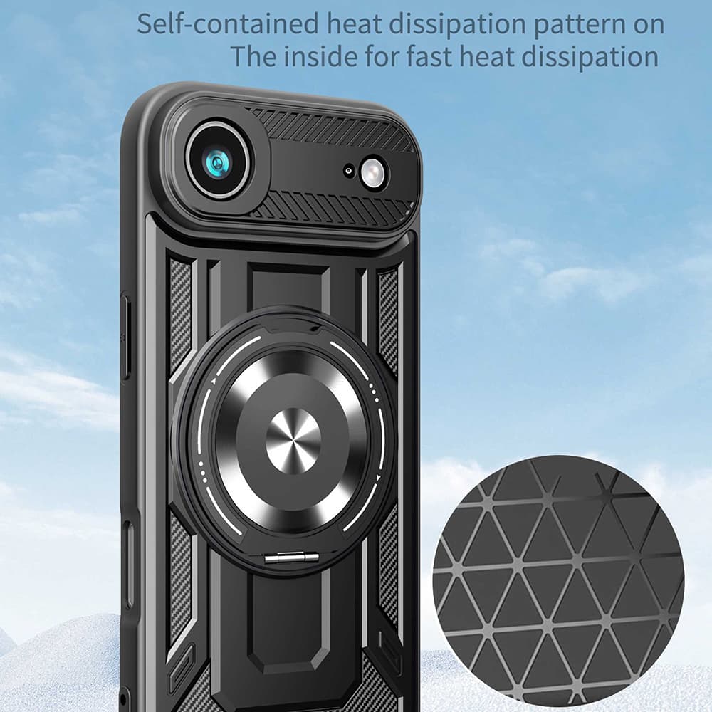 Techsuit RuggedCam iPhone 17 Air modrá - náhled 4