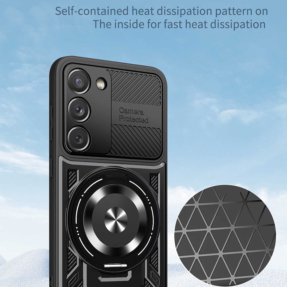 Techsuit RuggedCam pro Samsung Galaxy S23 šedý - náhled 4