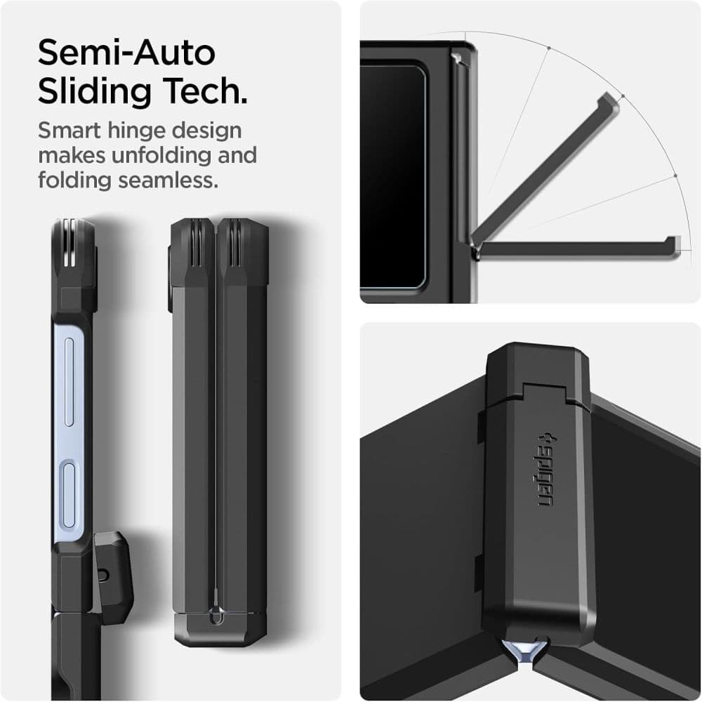 Spigen Tough Armor Pro MagSafe pro Samsung Galaxy Z Flip6 / Flip7 FE černá - náhled 4