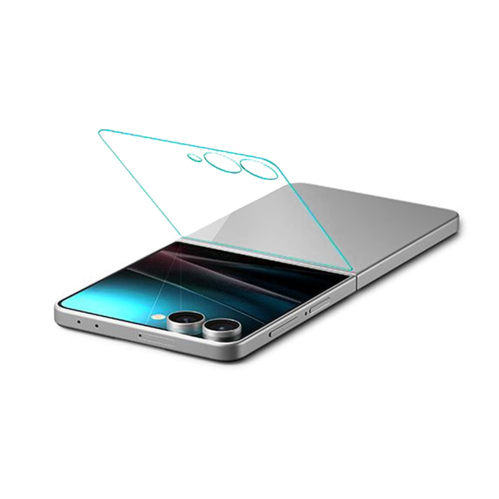 Spigen Glas.tR EZ-FIT HD (2 pack) Samsung Galaxy Z Flip7 průhledný - náhled 4