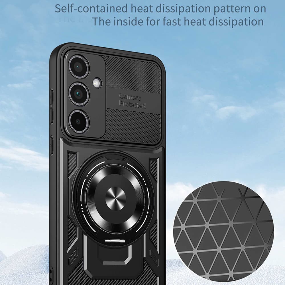 Techsuit RuggedCam pro Samsung Galaxy A36 5G A56 5G šedá - náhled 4