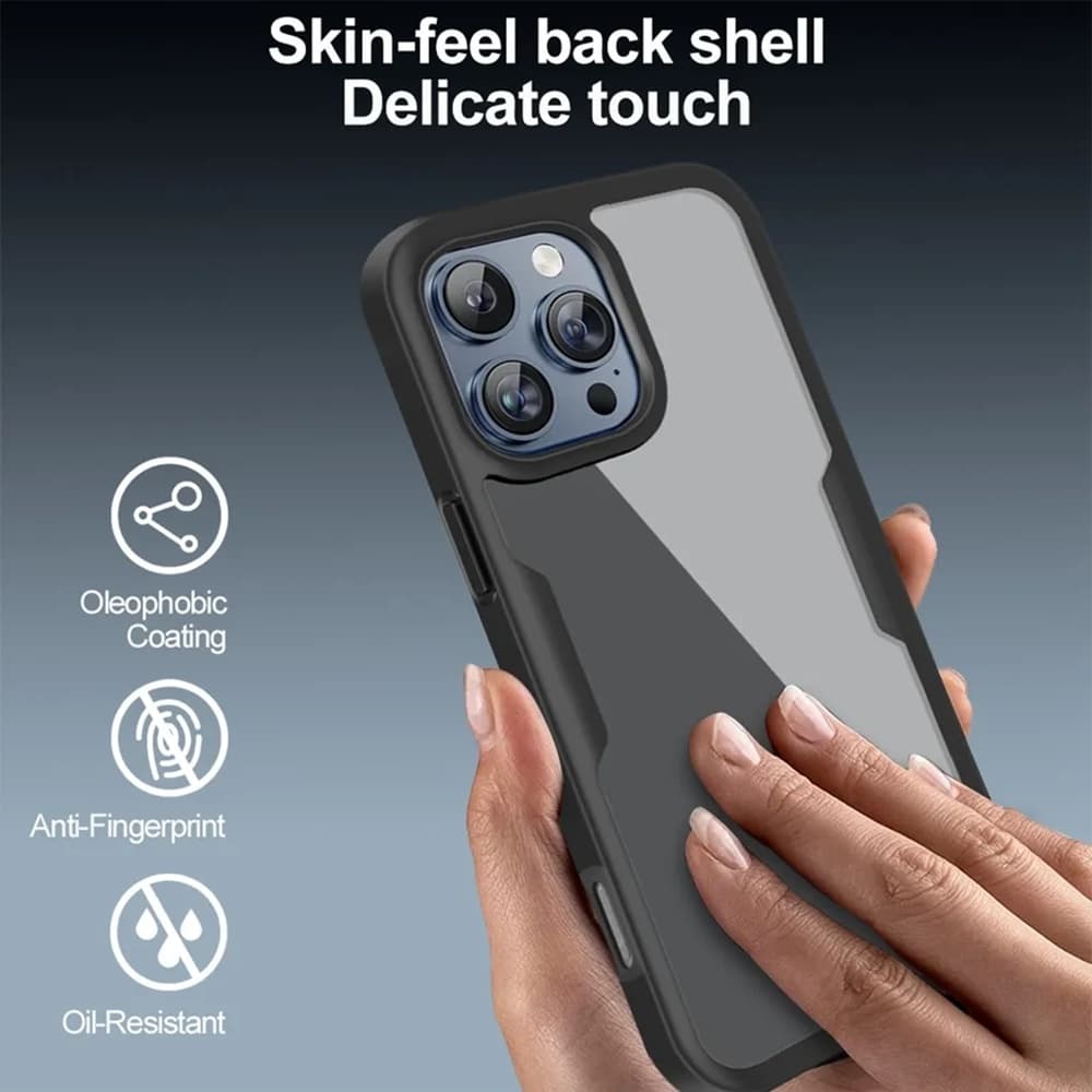 Techsuit ColorVerse 360 Series Ochranné sklo iPhone 17 Pro Max Růžová - náhled 4