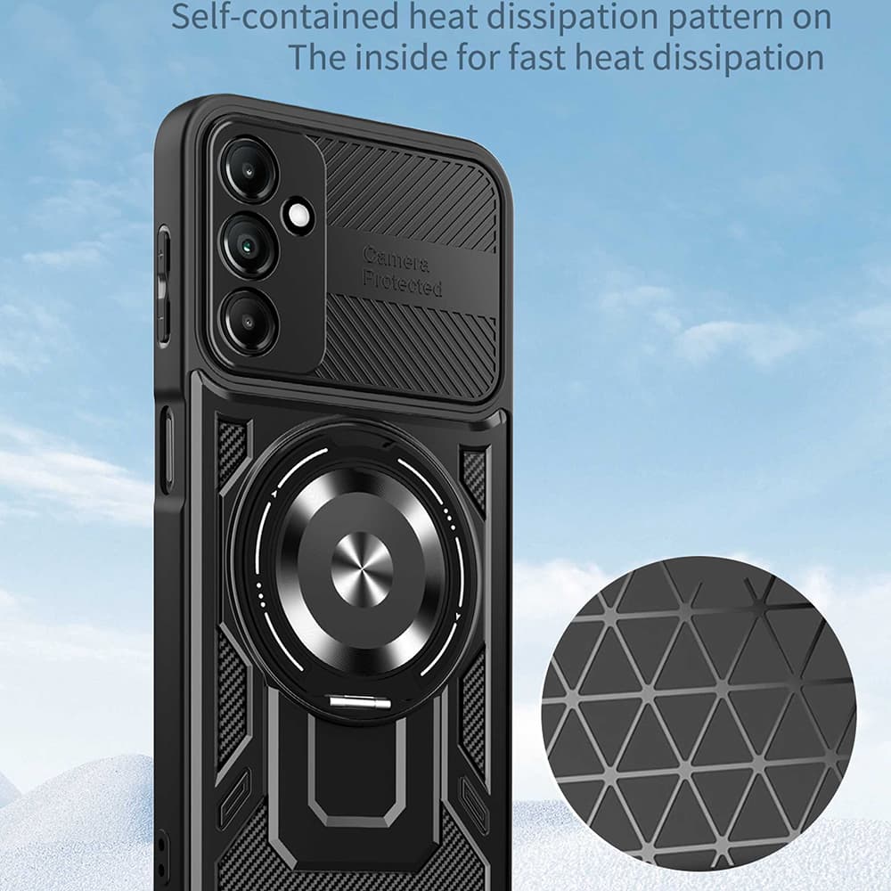 Techsuit RuggedCam pro Samsung Galaxy A14 4G / A14 5G modrá - náhled 4