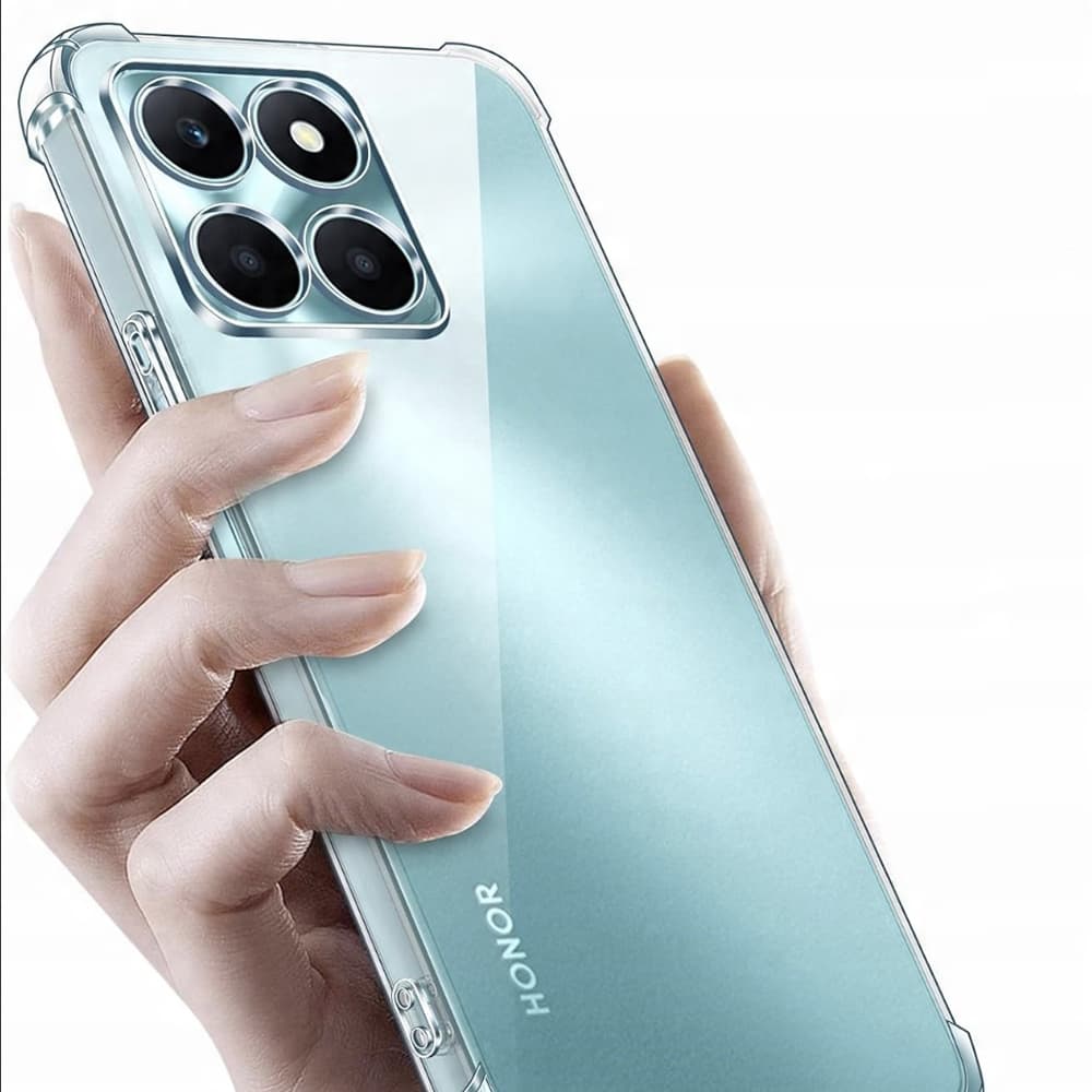 Techsuit Shockproof průhledný silikon Honor X6c průhledný - náhled 4