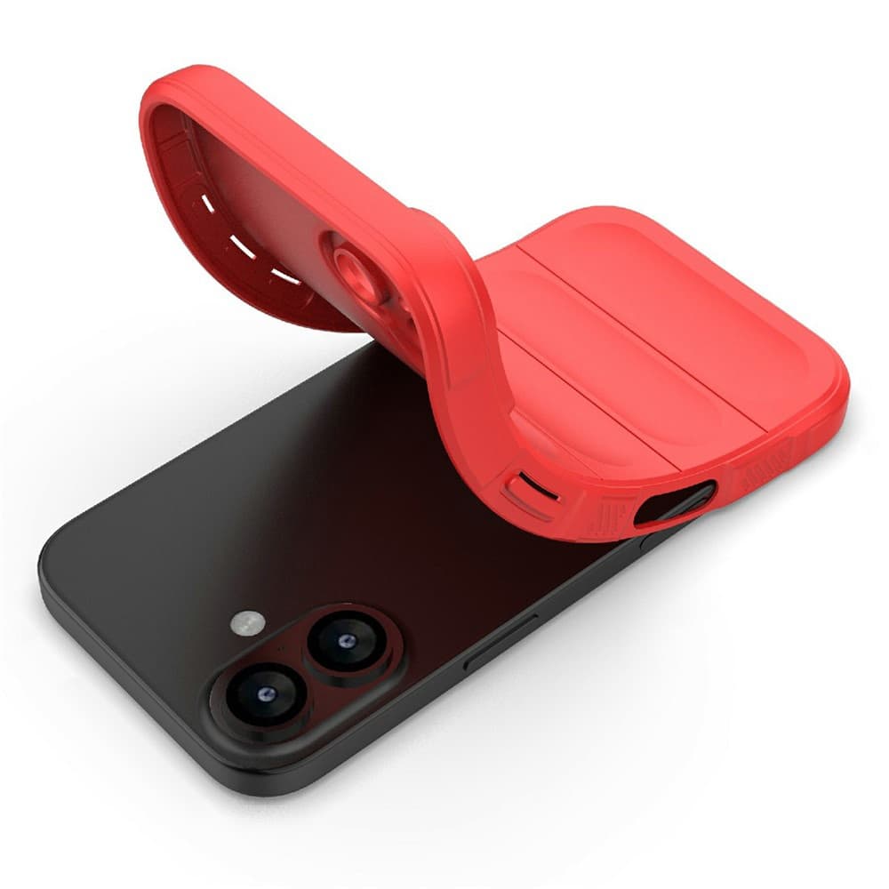 Techsuit Magic Shield pro iPhone 17 červený - náhled 4
