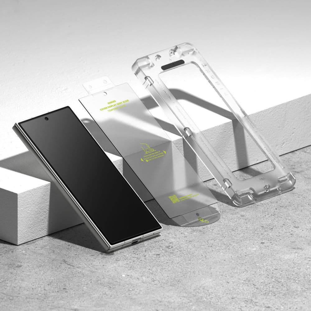 Ringke kryt displeje Easy Slide tvrzené sklo (2 ks) Samsung Galaxy Z Fold7 čirý - náhled 4