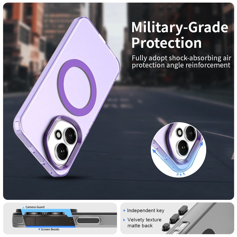 Techsuit CandyCase MagSafe Honor 400 Fialová - náhled 4