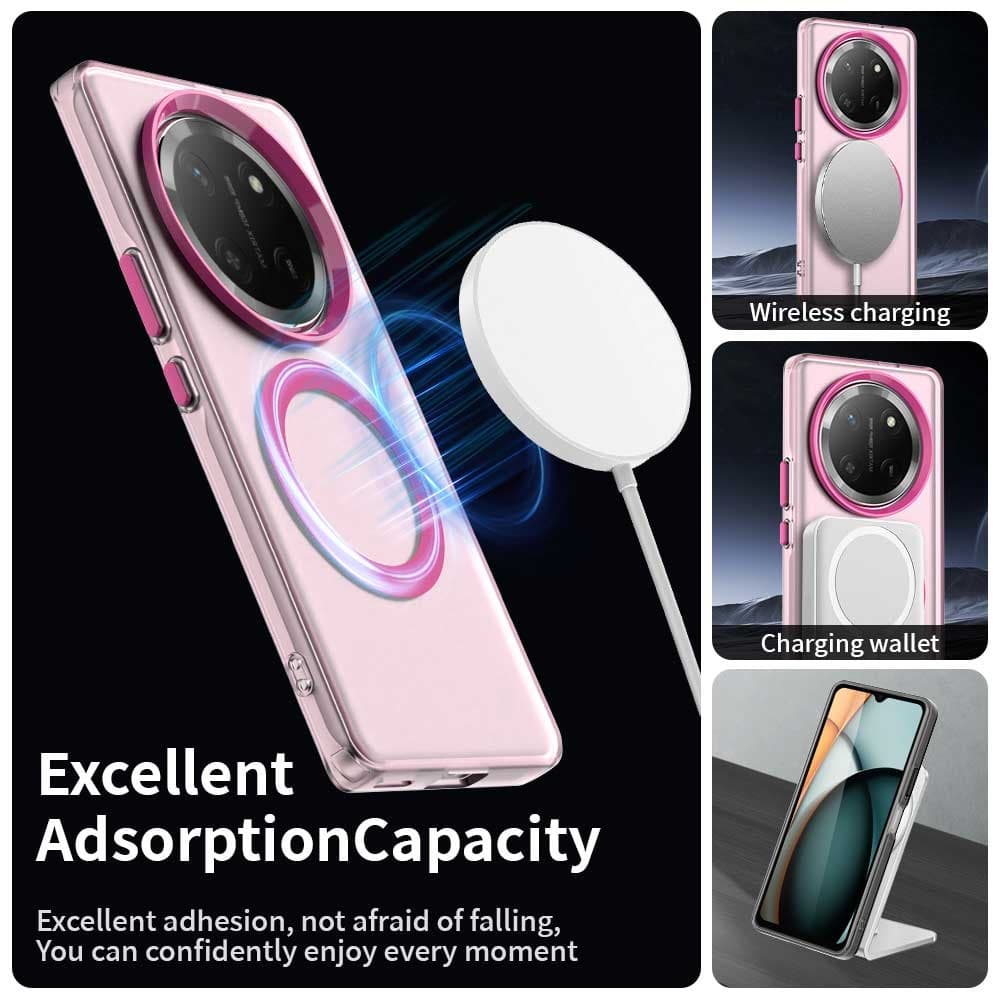 Techsuit CandyCase MagSafe pro Honor Magic7 Lite X9c růžová - náhled 4