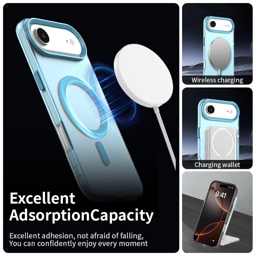 Techsuit CandyCase MagSafe pro iPhone 17 Air modrá - náhled 4
