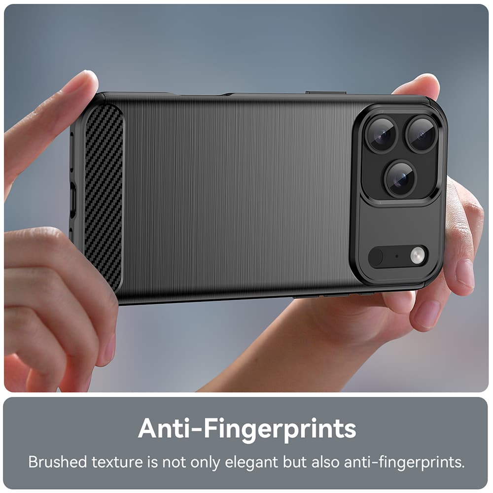 Techsuit Carbon Silicone pro iPhone 17 Pro Max černý - náhled 4