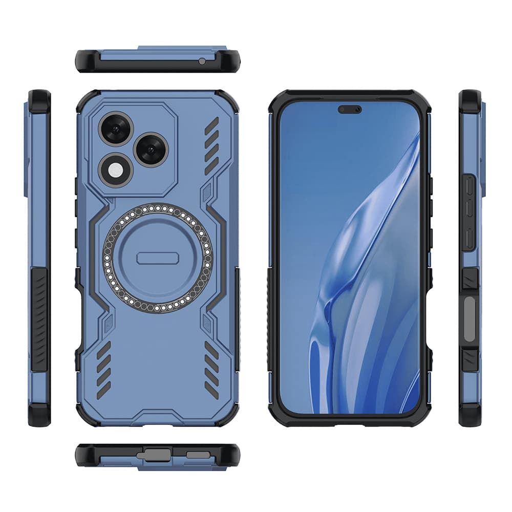 Pouzdro Techsuit ArmorMag pro Honor 400 Lite modré - náhled 4