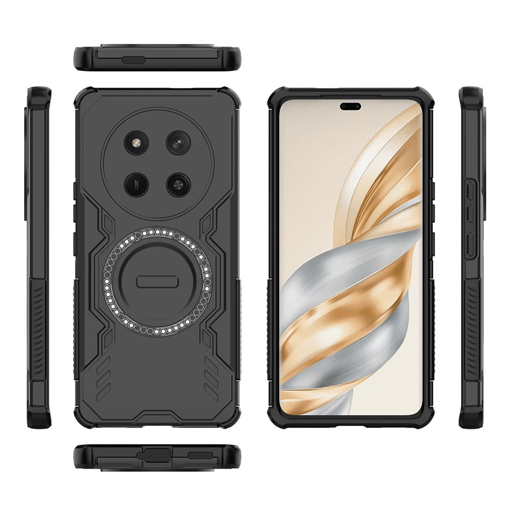Pouzdro Techsuit ArmorMag pro Honor Magic7 Lite X9c černé - náhled 4