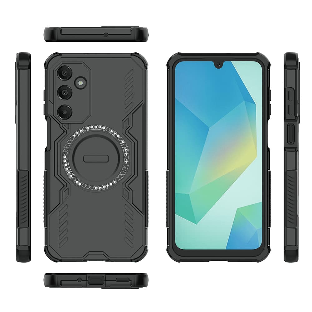 Pouzdro Techsuit ArmorMag pro Samsung Galaxy A16 4G A16 5G černé - náhled 4