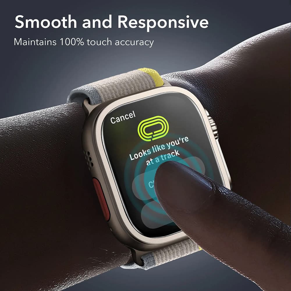 ESR Armorite ochranné sklo 2 ks Apple Watch Ultra Ultra 2 Ultra 3 titanové - náhled 4