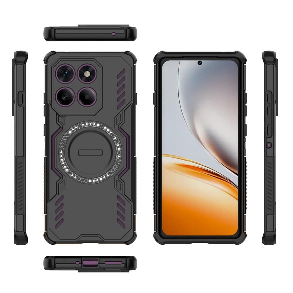 Pouzdro Techsuit ArmorMag pro Motorola Edge 60 Pro černé - náhled 4